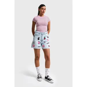 Women's denim shorts It's Basic Y2K image-1