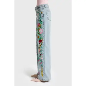 Women's Low Rise Straight Jeans It's Basic image-3