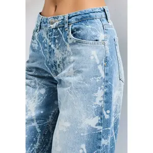 Wide Leg Women's Jeans It's Basic 12 image-4