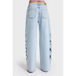 Womens Low Rise Baggy Jeans It's Basic image-2