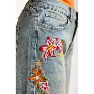 Γυναικείο Flare Jeans It's Basic image-3