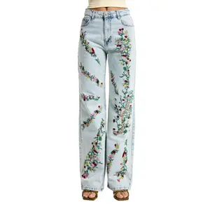 Straight jeans til kvinder It's Basic 2