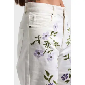 Jeans loose a vita alta donna It's Basic image-4