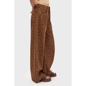 Γυναικέρα παντελόνια τζιν άνετα It's Basic Polka image-3
