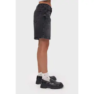 Σορτς τζιν baggy ελαστικά γυναικεία It's Basic image-1