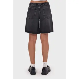 Σορτς τζιν baggy ελαστικά γυναικεία It's Basic image-2