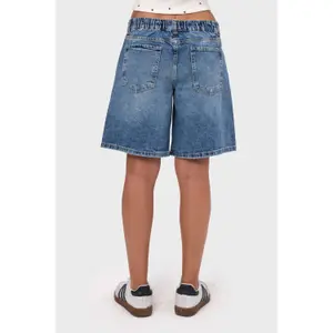Σορτς τζιν baggy ελαστικά γυναικεία It's Basic image-2