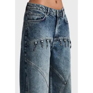 Women's Tapered Jeans It's Basic Barrel Balloon image-3