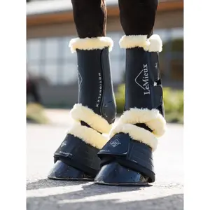 Horse gaiters with fleece edging LeMieux Motionflex image-2