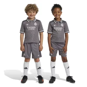 Conjunto de camisa e calções para criança Real Madrid 2024/25 image-2