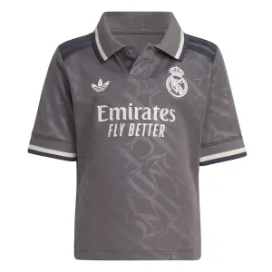 Conjunto de camisa e calções para criança Real Madrid 2024/25 image-1