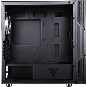 Boîtier PC Mini Tour Micro ATX avec panneau vitré ITek Vortex RGB image-4