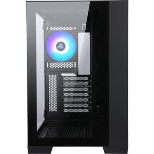 Boîtier PC Moyen Tour ATX avec panneau vitré ITek Dark Cave RGB