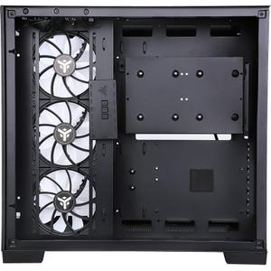 Boîtier PC Moyen Tour ATX avec panneau vitré ITek Dark Cave RGB image-2
