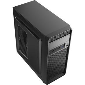 Boîtier PC Moyen Tour ATX avec panneau vitré Moyen Tour ATX avec alimentation 500W ITek Prime Dark image-1