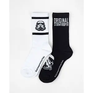 Set of 2 pairs of socks ItemLab Original Stormtrooper Sport Trooper image-0