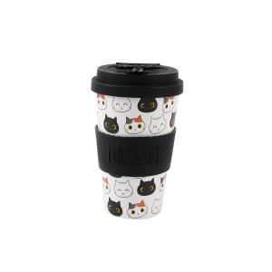 id5017-taza-itotal-rpet-cat-negro-blanco-435-ml