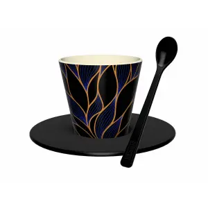Conjunto de taza, cucharas y platos iTotal Rpet leaf image-0