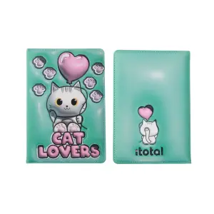 Notizblock iTotal White Cat image-0