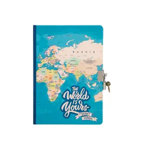 Dagbog iTotal Blue Maps image-0