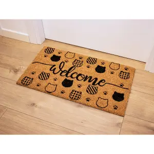 Doormat iTotal Welcome Cats image-0