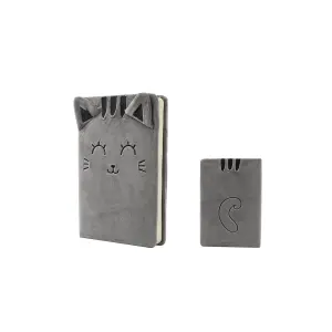 carnet de note iTotal Grey Cat image-0