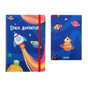 A5 schrijfschrift iTotal Space Adventure image-0