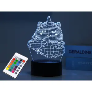 Lampada 3D iTotal Unicorn image-0