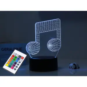 Lámpara 3D iTotal Music image-0