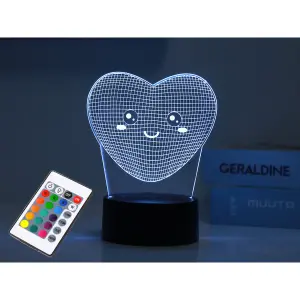 Lampe 3D iTotal Follow Your Heart image-0