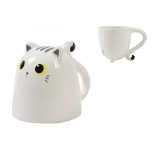 Keramiktasse iTotal White Cat image-0