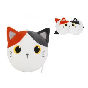 Kissen mit Schlafmaske iTotal Cat image-0