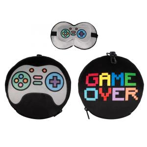 Kissen mit Schlafmaske iTotal Let's Play