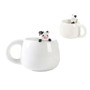 Beker in keramiek met koeiencharme iTotal image-0