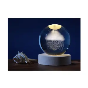 Crystal ball lamp iTotal Small Rainy Cloud image-0