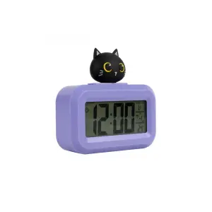 Sveglia iTotal Clock Black Cat image-0