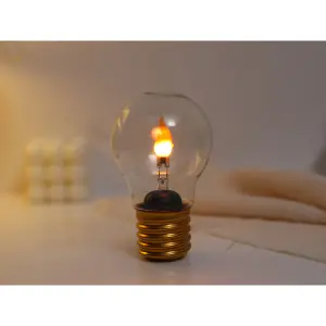 Lampa iTotal En forme d'ampoule Flame image-0