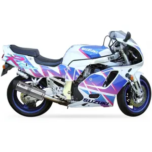 Silencioso moto Ixil IXIL Hexoval Xtrem GSX 750 RW - OS8061VSE image-1