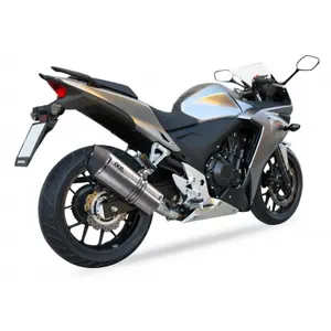 Silencer for motorcycle Ixil Hexoval Xtrem - Honda CBR 500 R - OH6033VSE image-2