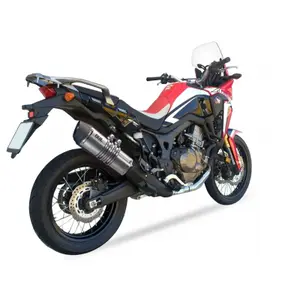 Silencer for motorcycle Ixil Hexoval Xtrem - Honda CRF 1000 L Africa Twin - OH6074VSE image-2