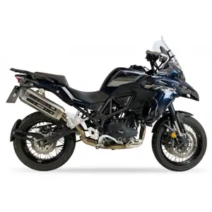 Silencer for motorcycle Ixil Mega Xtrem Trail MXT - Benelli TRK 502 X - EB5036SS image-1