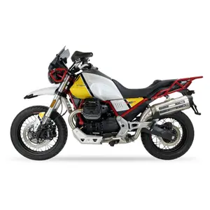 Silencer for motorcycle Ixil Mega Xtrem Trail MXT - Moto Guzzi V85 TT - EM3037SS image-1