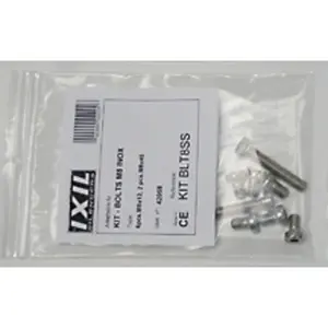 Stainless Steel Motorcycle Clamp Ixil 34/37 mm image-0