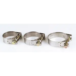 Stainless Steel Motorcycle Clamp Ixil 37/40 mm image-0