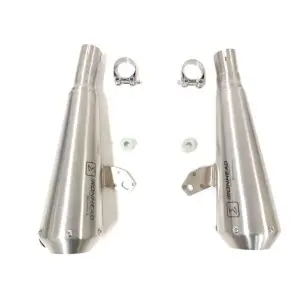 Silencer motorcycle left side Ixil Ironhead image-0