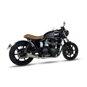 Silencer motorcycle left side Ixil Ironhead image-2