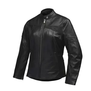 Leather jacket motorcycle woman Ixon Cranky C image-0