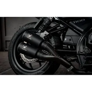 Motorcykeludstødning i rustfrit stål Ixrace MK2 CMX 1100 2021 2022 image-1