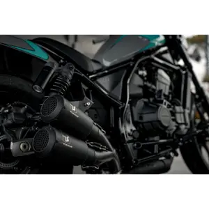 Motorcykeludstødning i rustfrit stål Ixrace MK2 CMX 1100 2021 2022 image-2