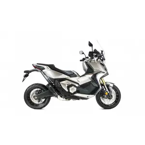 Motorcykeludstødning i rustfrit stål Ixrace MK2 XADV 750 2017 2018 2019 2020 2021 2022